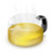 玻璃茶壶，黄色 Glass Teapot Yellow